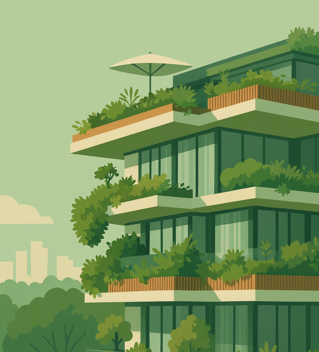 Este sector vital enfoca su I+D+i en el desarrollo de nuevos materiales de construcción ecológicos y de alto rendimiento (como hormigones con huella de carbono reducida o aislantes innovadores), la industrialización y digitalización de procesos constructiv