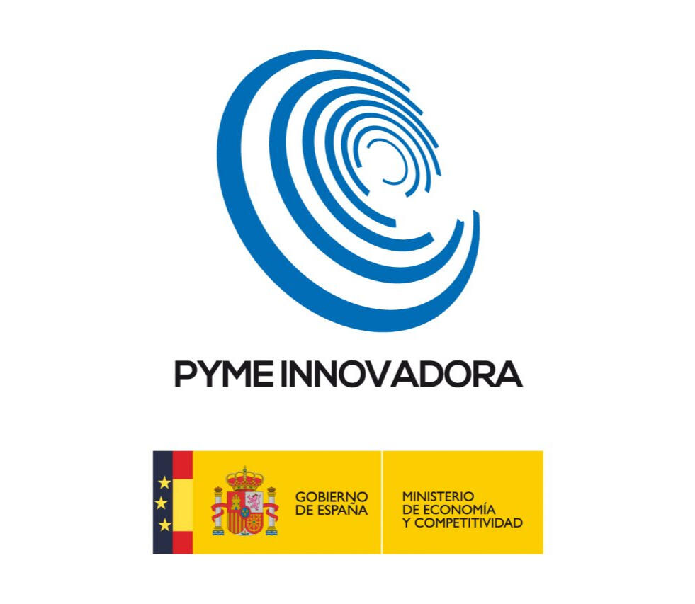 Imagen del sello pyme innovadora proporcionado por el ministerio de economía y competitividad que permite compatibilizar deducciones y bonificaciones.